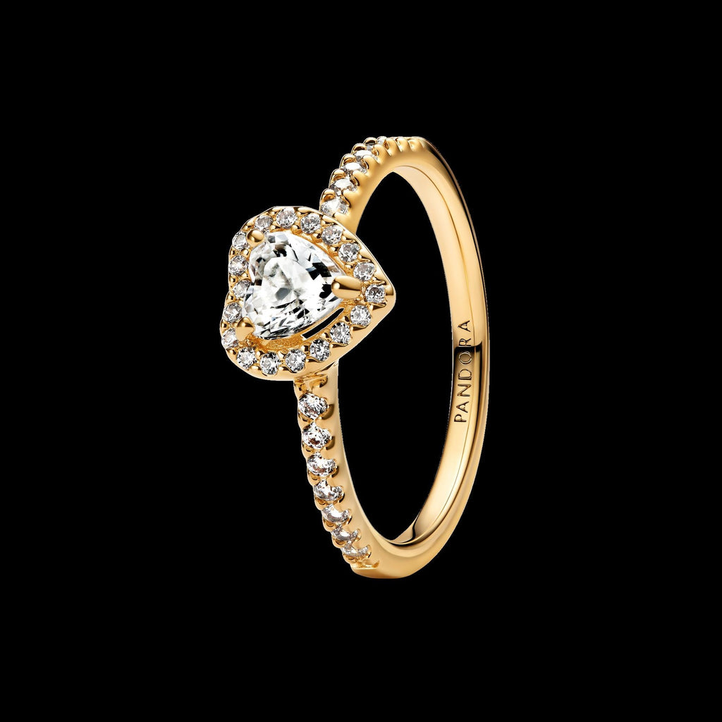 Oval Sparkling Halo Ring
