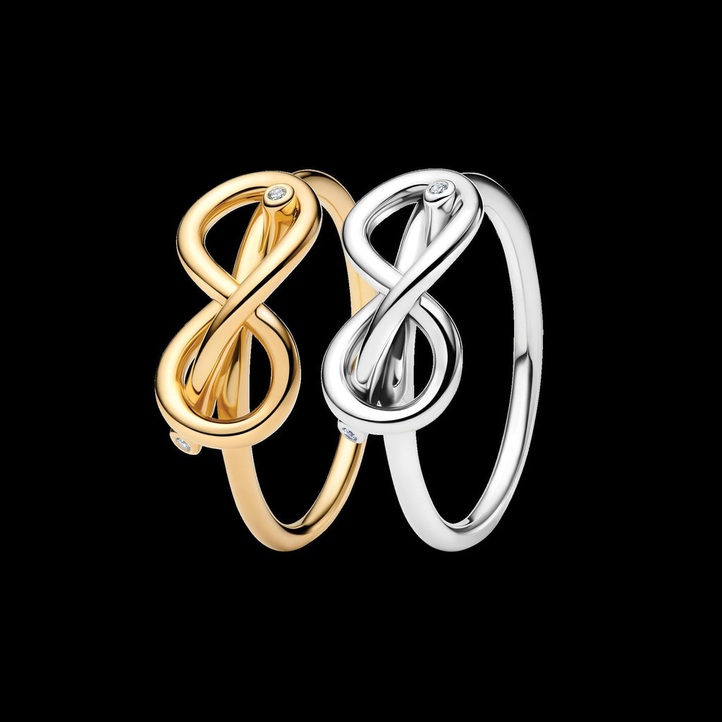 Sparkling Elevated Heart Ring